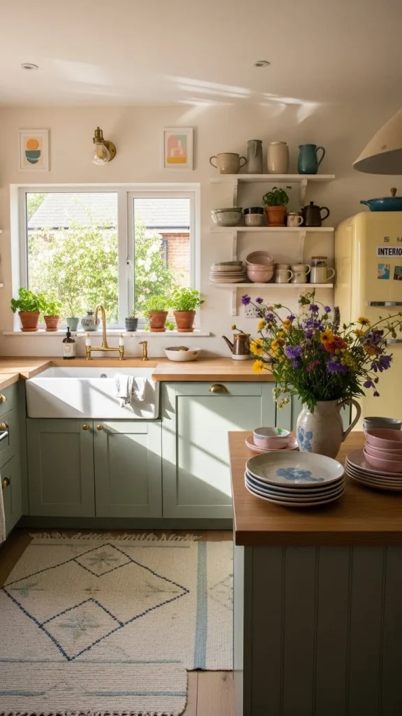 Cozy Kitchen with Soft Colors