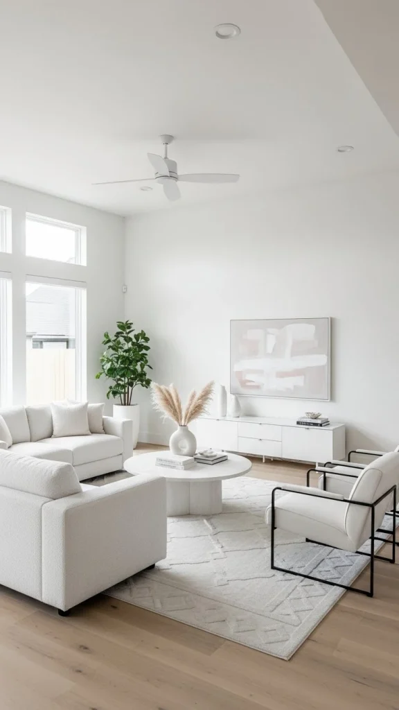 30 White Living Room Ideas for a Stylish 2026 Home