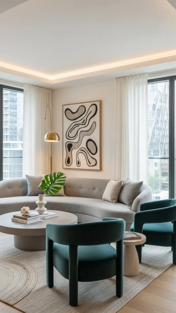 25 Apartment Living Room Designs for 2026 Trends