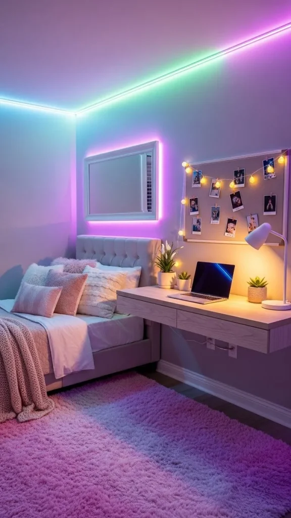 LED Accent Bedroom