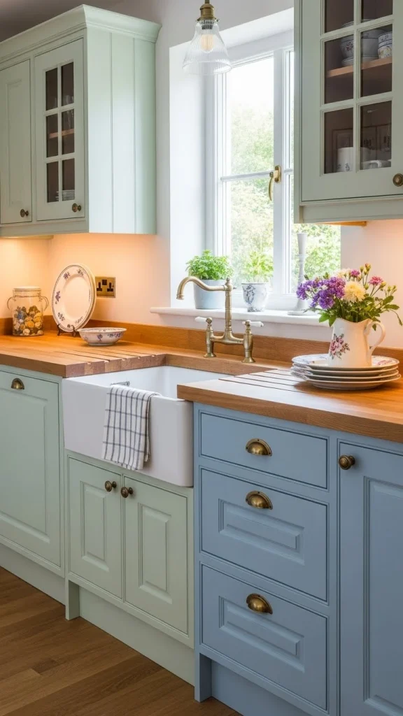 Cottage-Inspired Cozy Kitchen