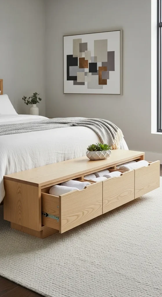 28 Bedroom Bench Ideas for Style, Storage & Comfort