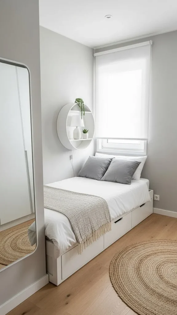 Compact Minimal Bedroom