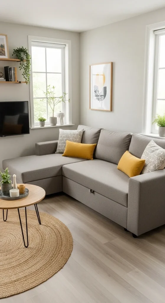 Compact Sectional Sofa