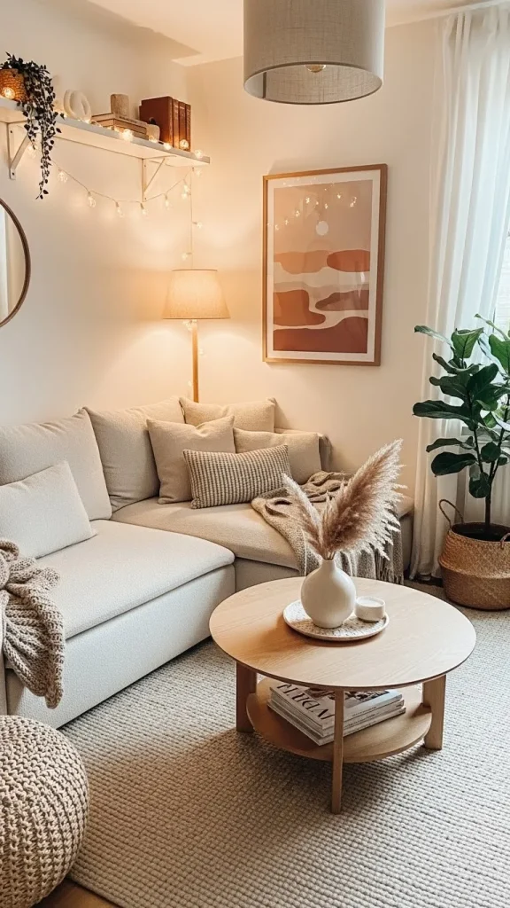 Cozy Compact Living Room Styling