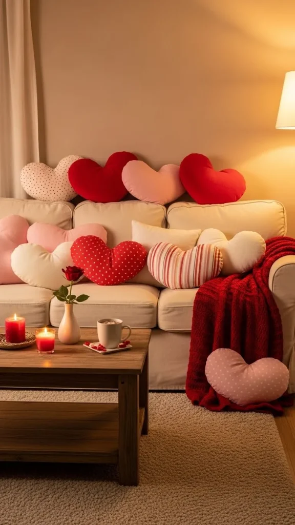 DIY Heart Pillows