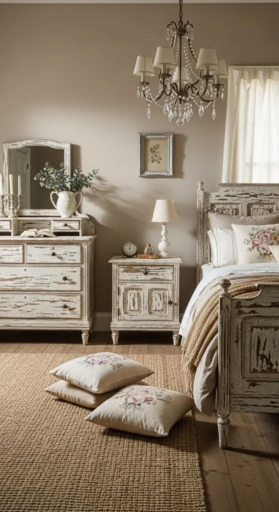 Distressed Wood Furniture Style