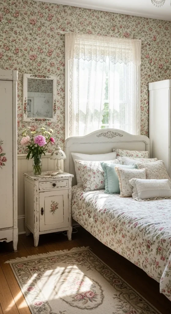 Floral Wallpaper Feature
