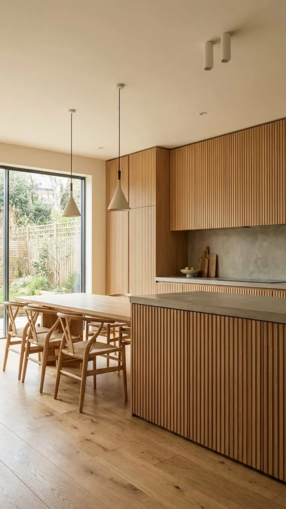 Fluted Cabinetry