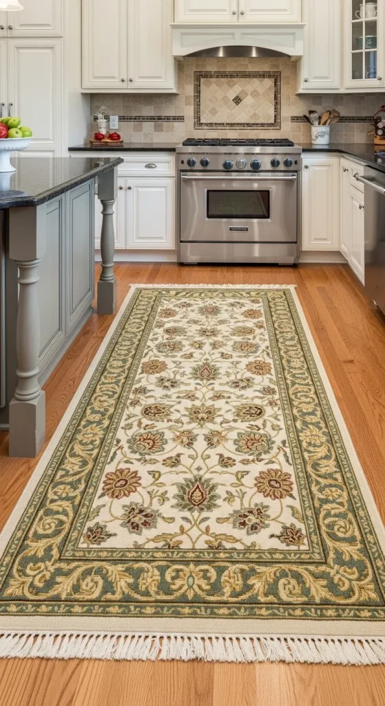 Kitchen Rugs with Borders