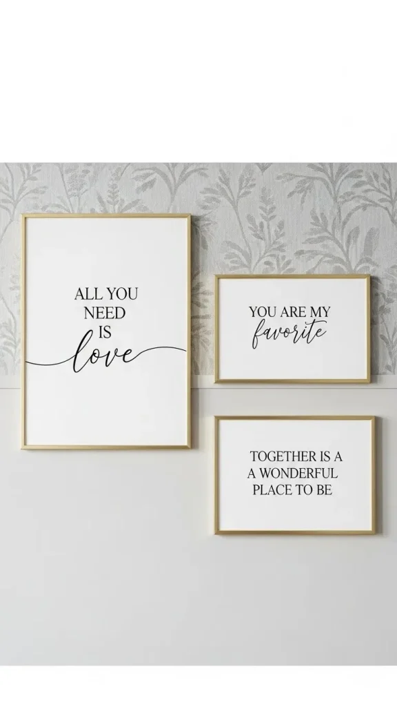 Love Quote Wall Art
