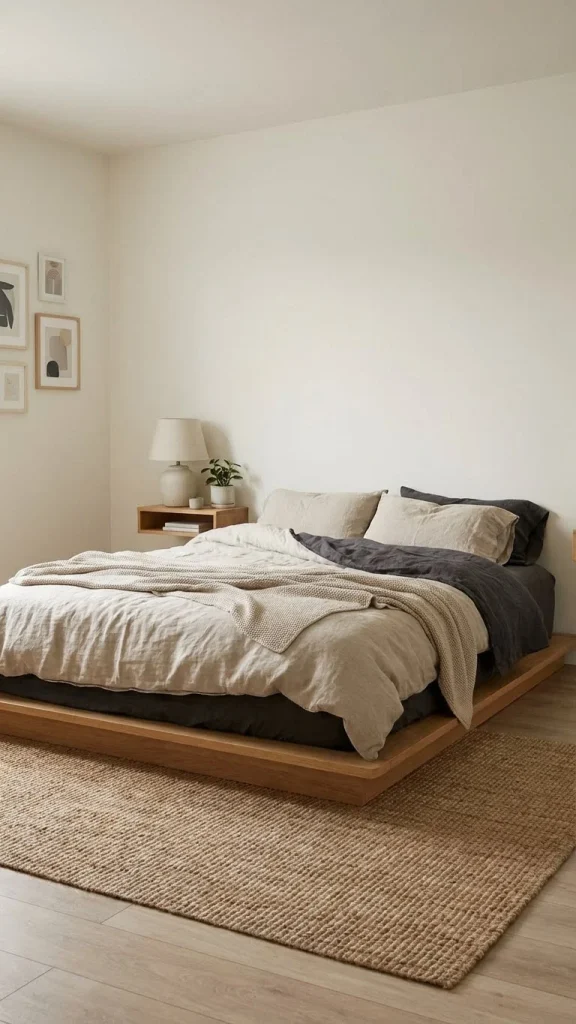 Low Platform Bed Style