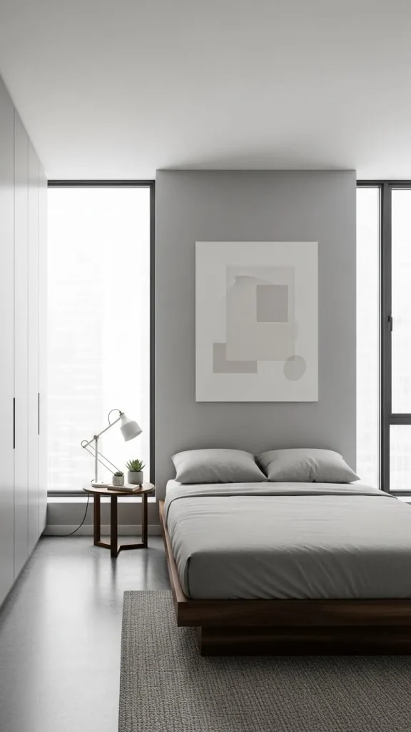 Minimal Urban Bedroom