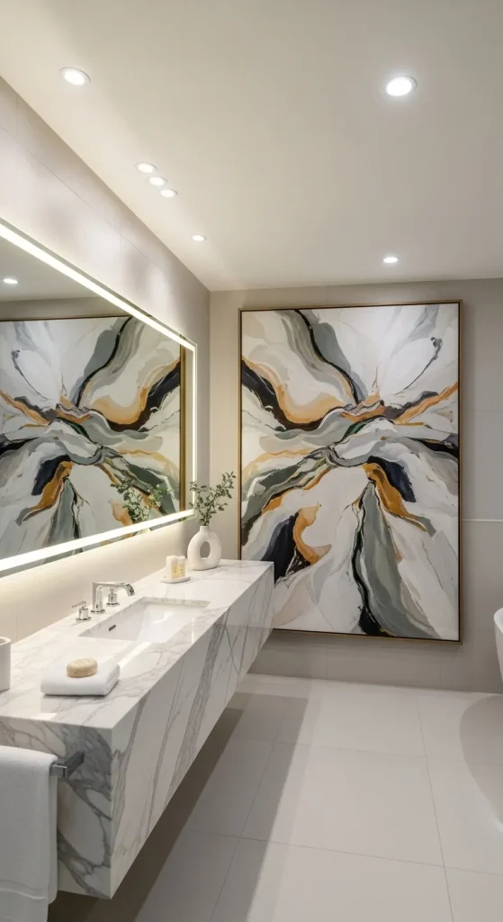 Oversized Abstract Wall Art