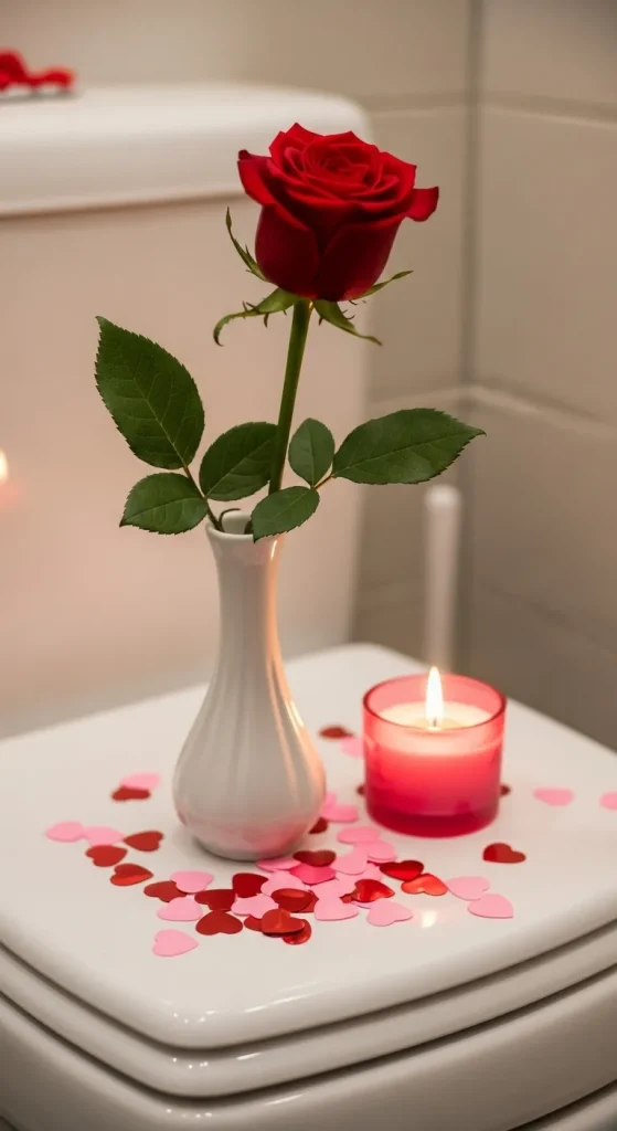 Pink Toilet Tank Decor