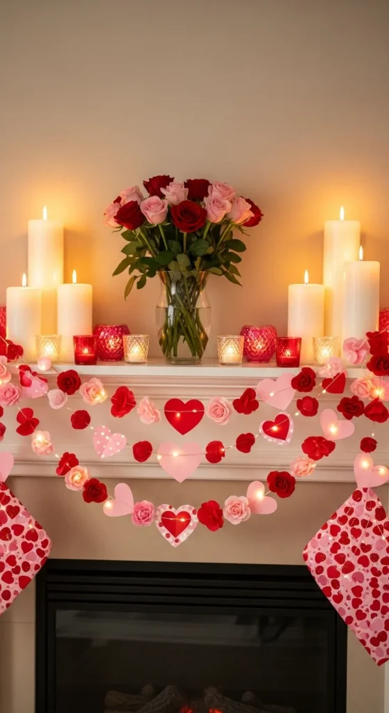 Pink and Red Layered Mantle