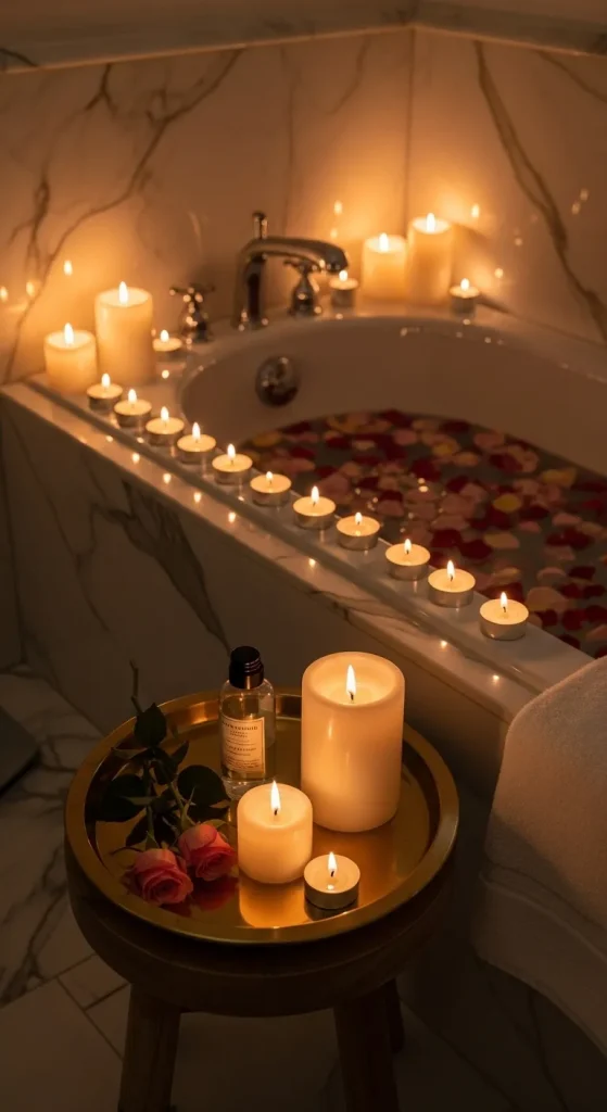 Romantic Candle Corners