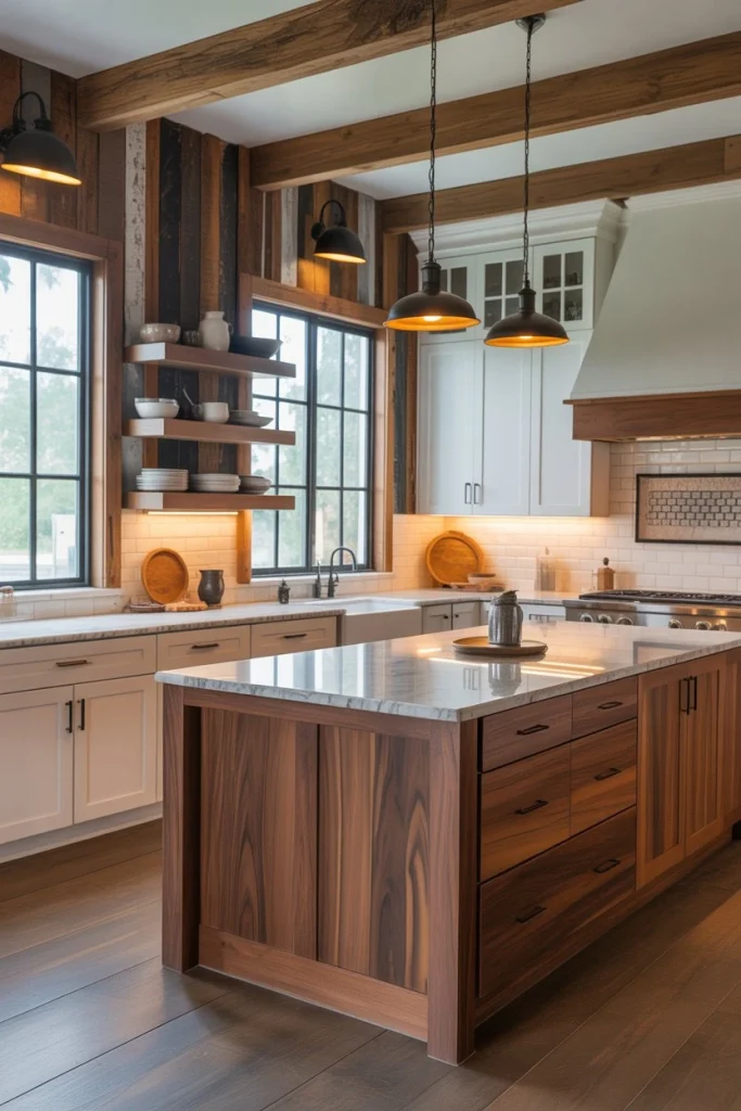 Rustic Modern Farmhouse Fusion