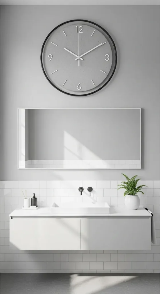 Statement Clock Wall Decor