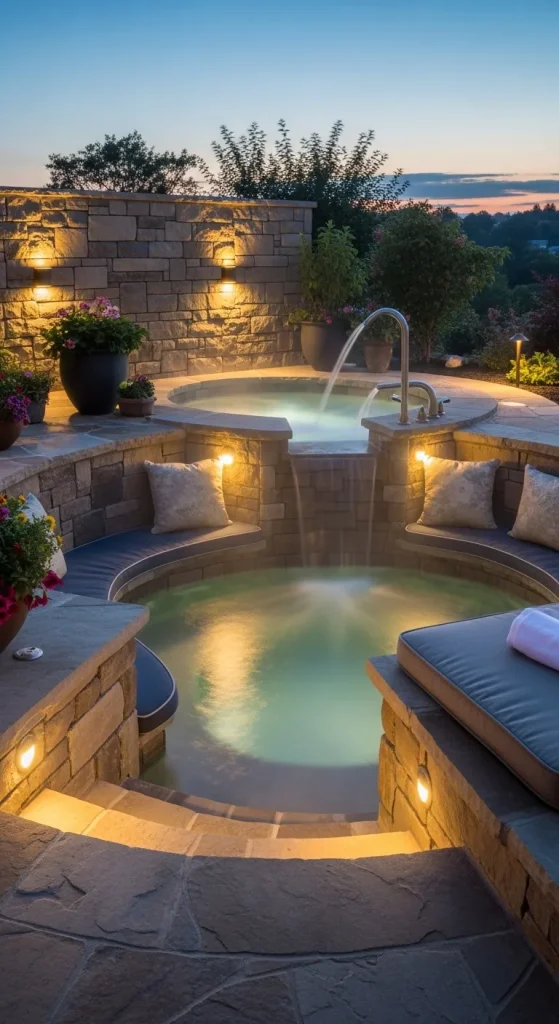 27 Stunning Outdoor Jacuzzi Ideas for Luxury Living
