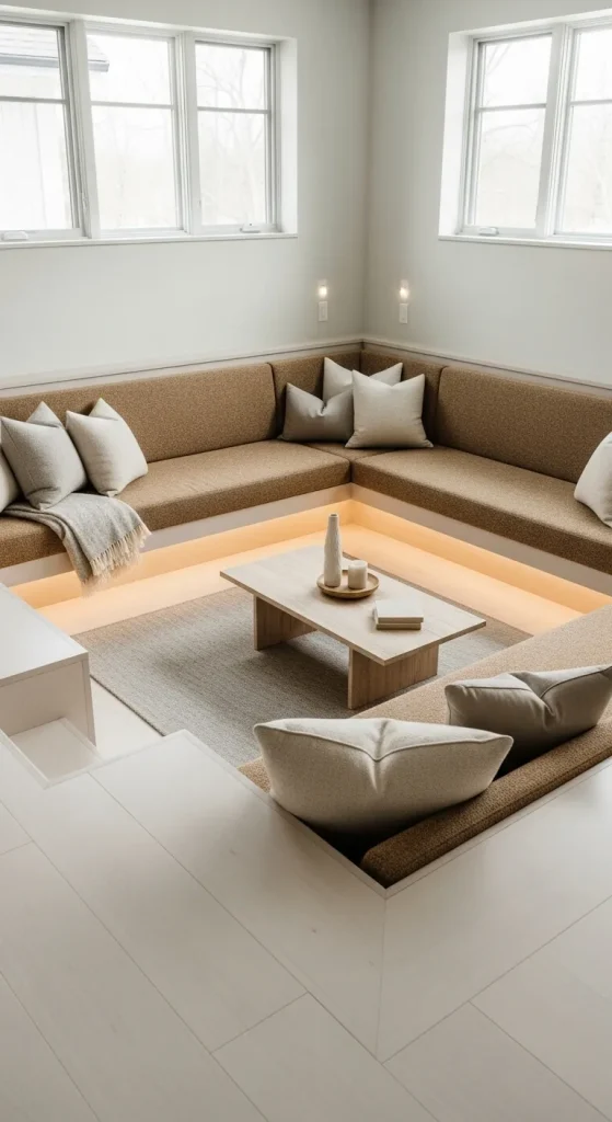 28 Sunken Living Room Ideas 2026 for Modern Homes