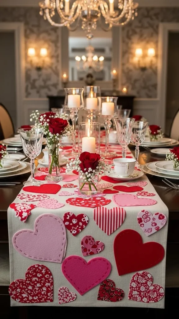 Valentine’s Day Table Runner