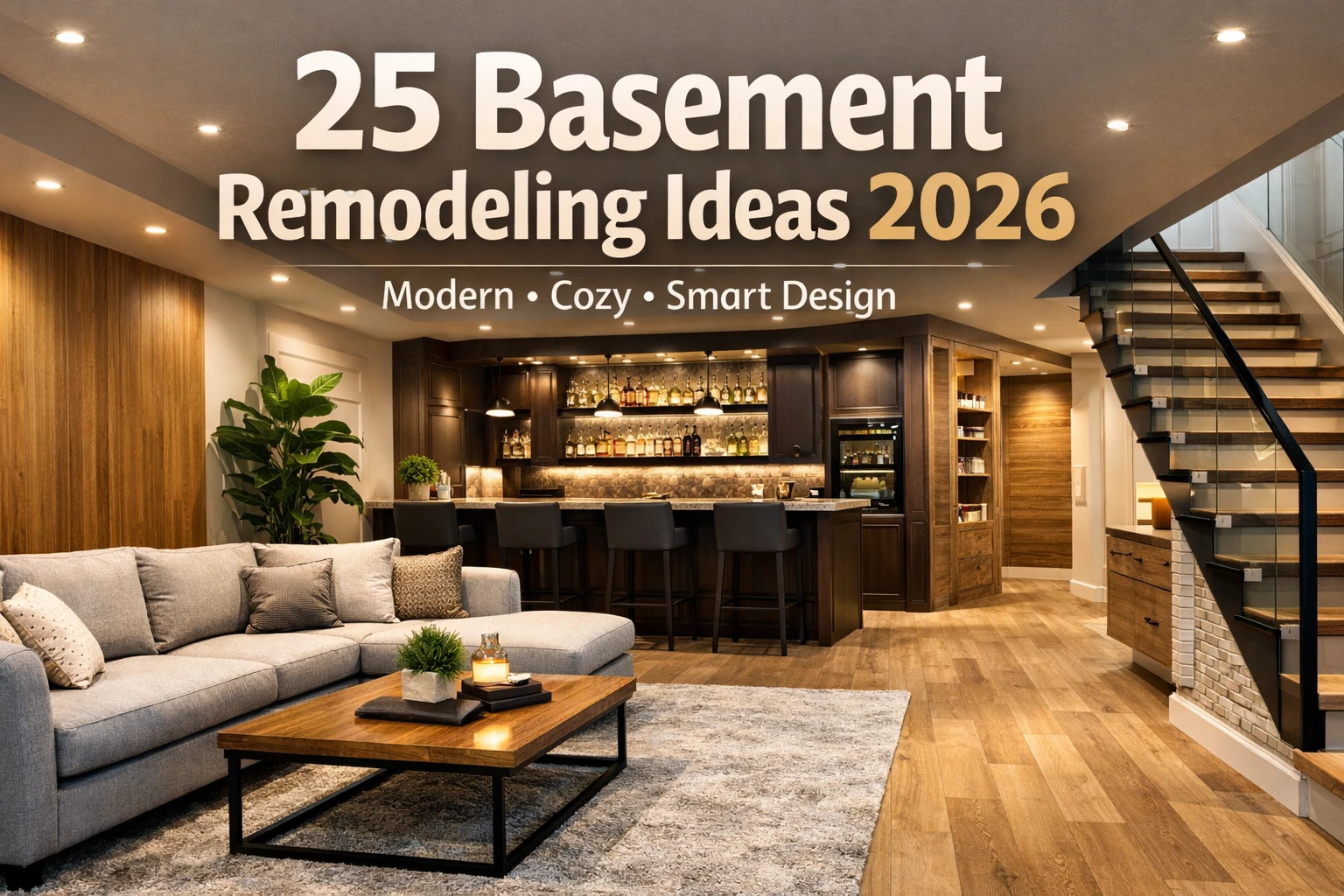 25 Basement Remodeling Ideas to Transform Your Space
