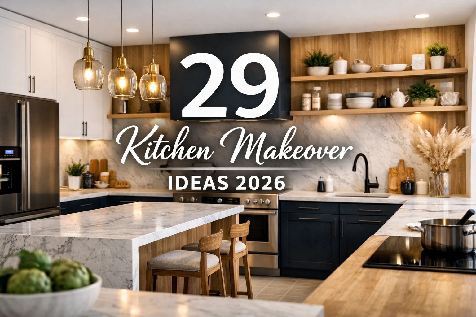 29 Kitchen Makeover Ideas 2026 for a Stylish Modern Home