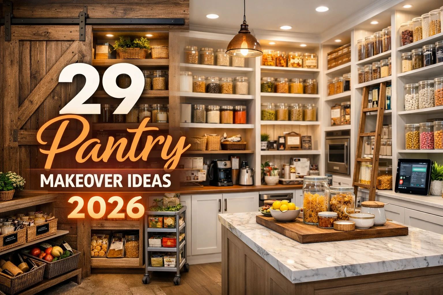 29 Pantry Makeover Ideas to Transform Your Space