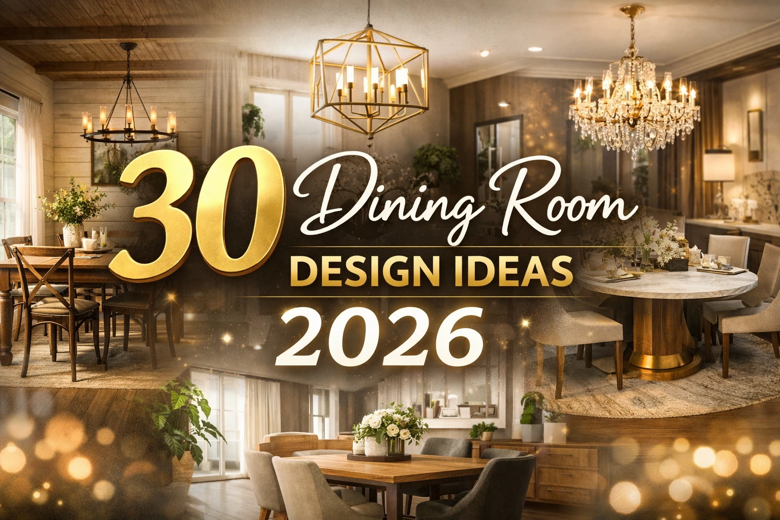 30 Dining Room Design Ideas for a Stylish Home