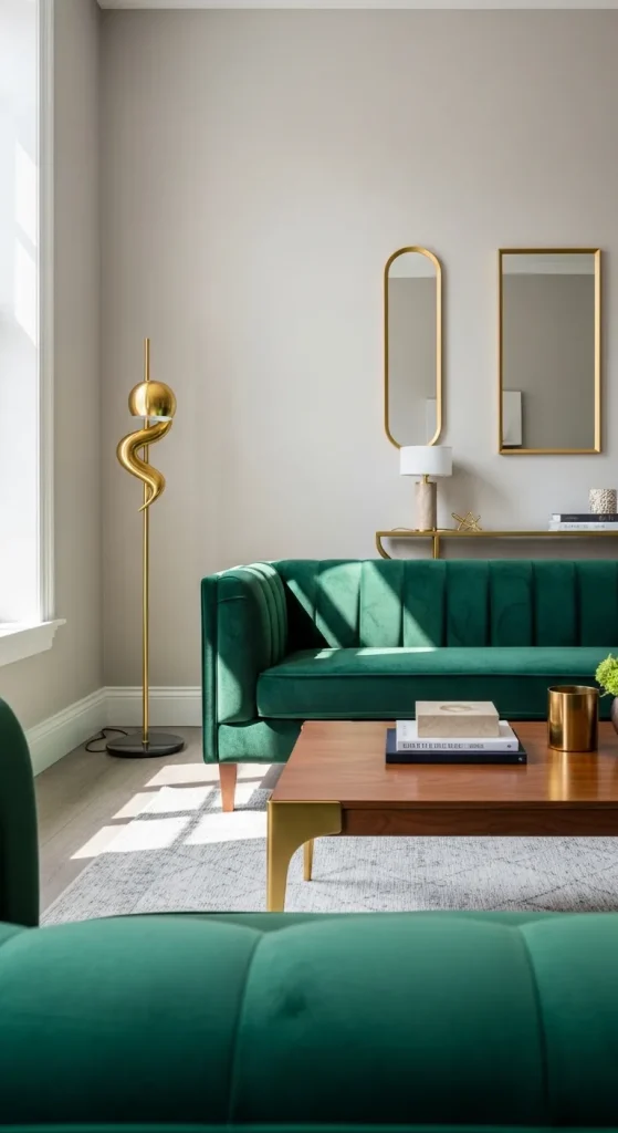 Add a Bold Feature Sofa
