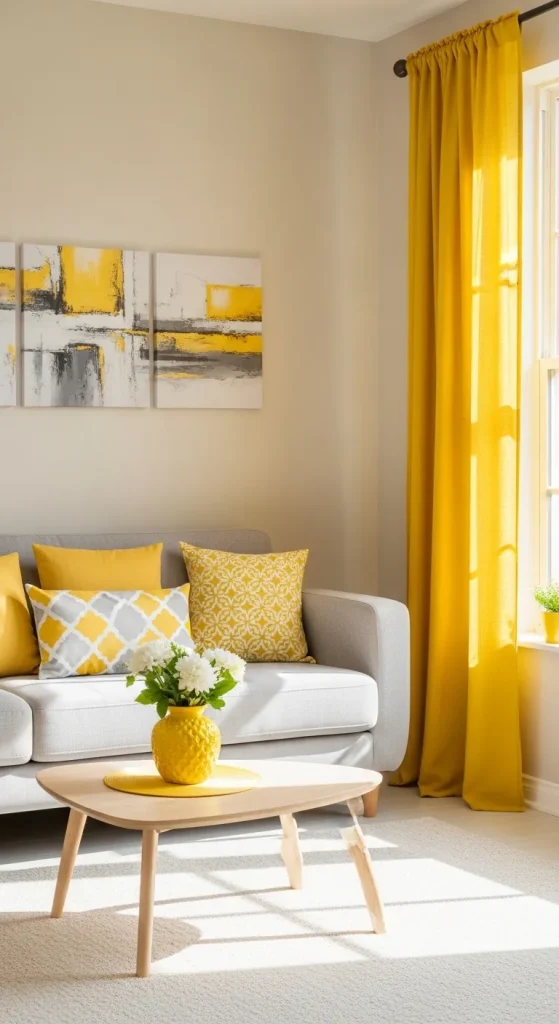 Adding a Splash of Yellow for Spring Energy
