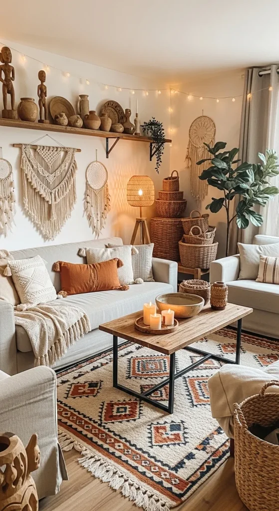 30 Boho Living Room Ideas for a Stylish Home in 2026