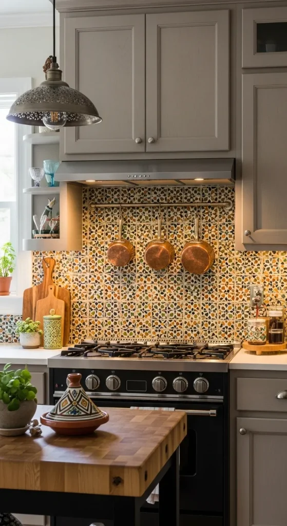 Bold Patterned Moroccan Tiles