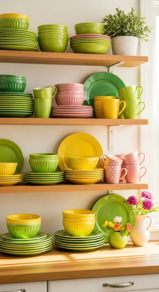 Bright, Colorful Dishware