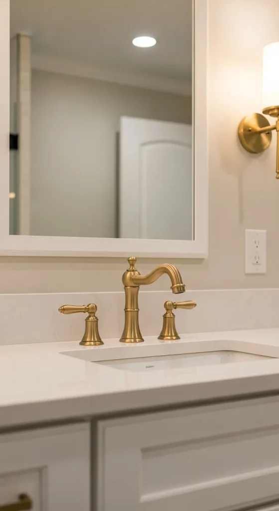 Brushed Gold Luxury Faucet