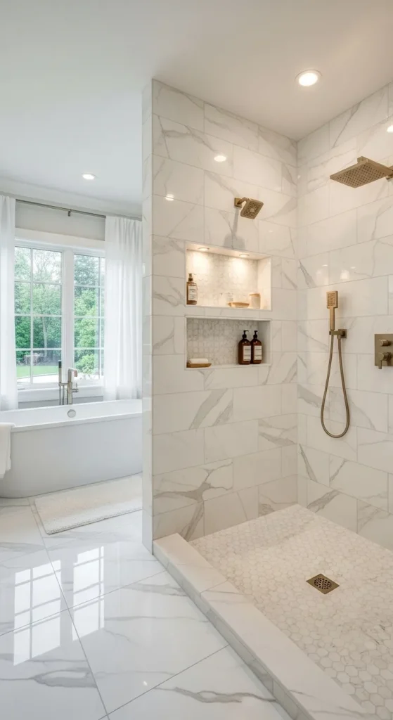 Built-In Wall Niche Shelvin