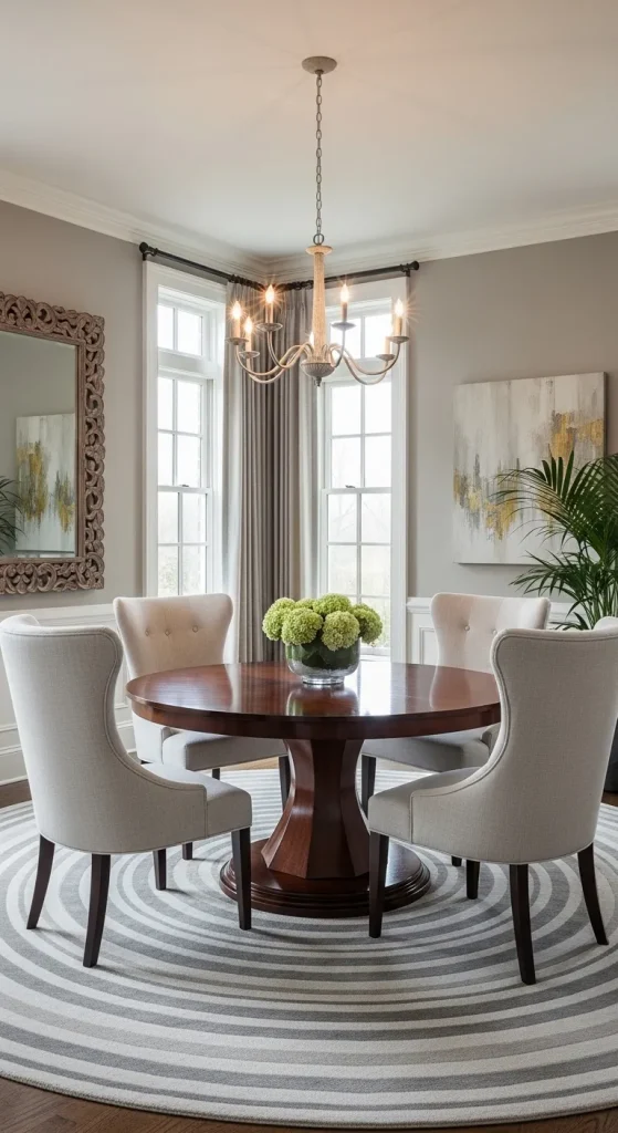 Round Table Room Layout 30 Dining Room Design Ideas for a Stylish Home