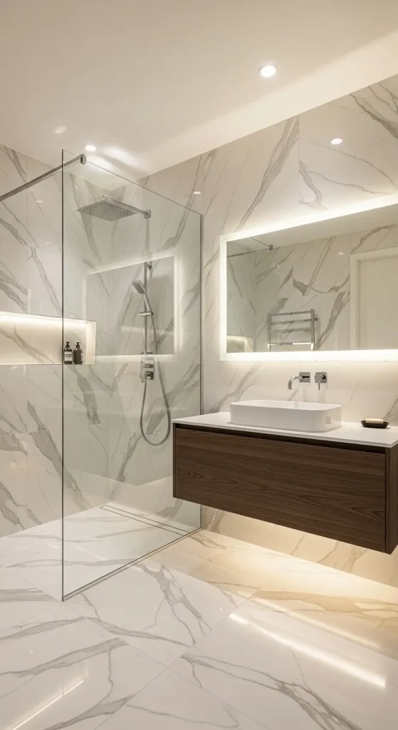 Floor-to-Ceiling Tile Design