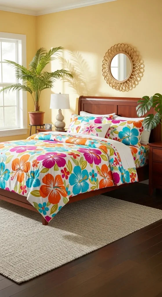 Floral Accent Walls