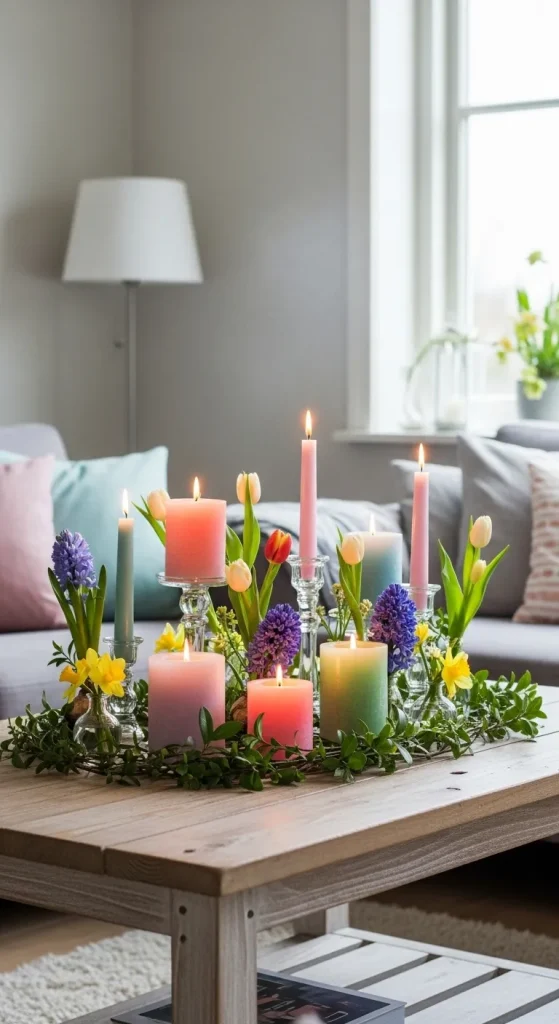 Fresh Spring-Scented Candles for a Cozy Ambience