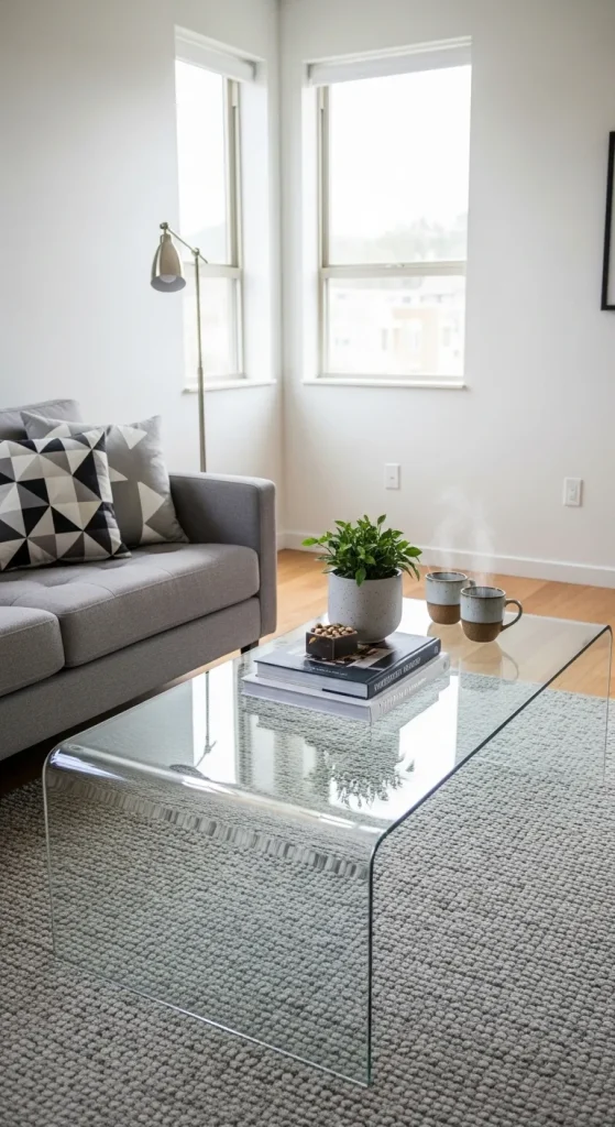 Glass Coffee Table Elegance