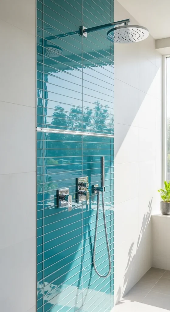 Glass Tile Design 29 Bathroom Tile Ideas for a Stunning Modern Look
