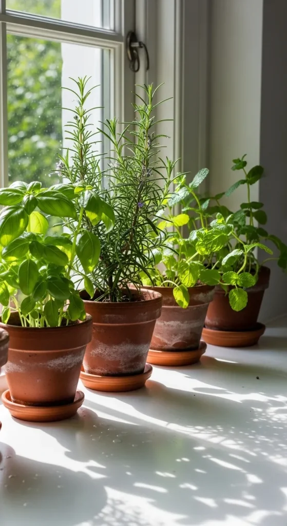 Herb Garden on the Windowsill