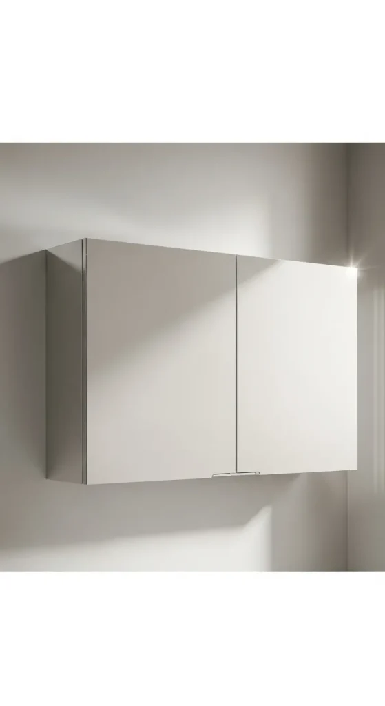 High-Gloss Wall Cabinet