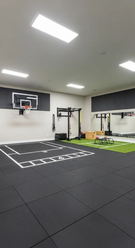 Indoor Sports Practice Area