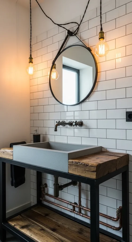 Industrial Style Vanity