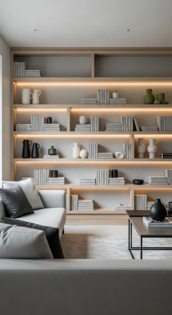 Install Built-In Shelving