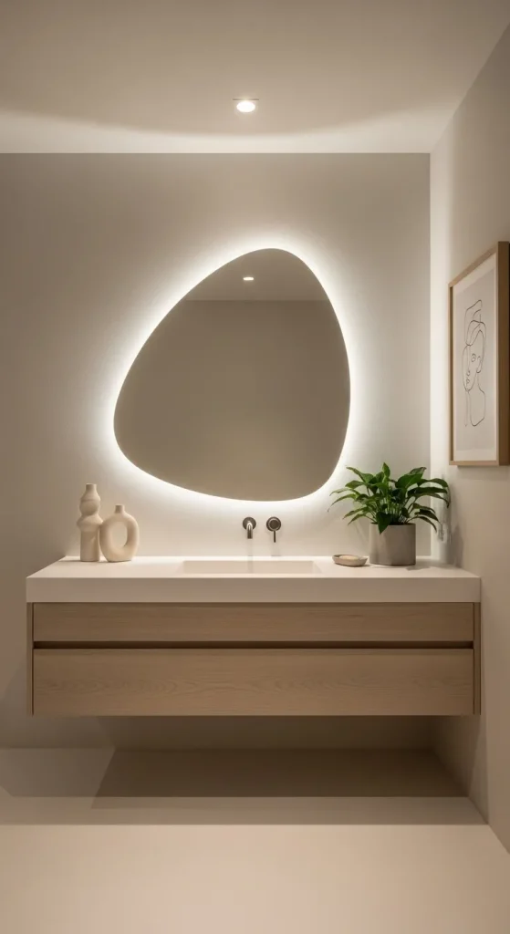 Irregular Shaped Mirror