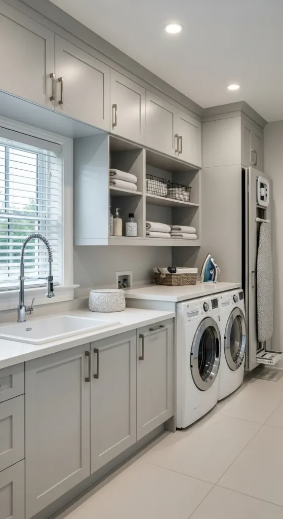 28 Stylish Laundry Room Ideas for Organization & Design